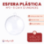 Esfera Plastica N3 6 cm x 12 unidades en internet