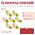 Florcitas Rococo Con raso mini sin cabo x 72 unidades en internet