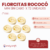 Florcitas Rococo Mini sin cabo x 72 unidades - comprar online