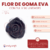 Flores de Goma Eva con Tul x 90