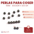 Perla para Coser 6mm x500g - 5000 unidades