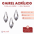 Cairel Acrilico Pendulo 2,3CM Bolson 700u - comprar online