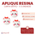 Aplique de Resina - CAT - Carita Gatito x 5 unidades en internet