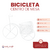 Bicicleta Corazon 16cm Centro de Mesa - comprar online