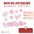Mix de Apliques Nacarados Color 35u x 25gr - comprar online