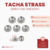 Tacha Strass 8mm x 100 Unidades - comprar online