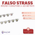 Falso Strass Premium IRIS/AB Corazones x 4.5 metros - comprar online