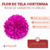 Flores de Tela Hortensias Sueltas - CandyCraft Souvenirs en Once