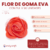 Flores de Goma Eva con Tul x 90 - comprar online