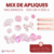 Mix de Apliques Nacarados Color 500gr - 650 unidades - comprar online
