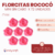 Imagen de Florcitas Rococo Mini sin cabo x 72 unidades
