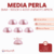 Media Perla 8mm x500g - 4000u - CandyCraft Souvenirs en Once