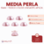 Media Perla 6mm x500g - 11000u - CandyCraft Souvenirs en Once