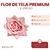 Flor de Tela Premium x Unidad