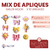 Apliques - Mix Sailor Moon x10u SKU 1542 - CandyCraft Souvenirs en Once