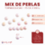 Mix de Perlas Tornasoladas 100u x 25gr - comprar online