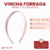 Vinchas Forradas 14 mm x 12 unidades - CandyCraft Souvenirs en Once