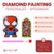 Kit Pintura De Diamante Personaje Infantil Sticker Diamond