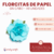 Imagen de Florcitas de Papel Sin Cabo x 9 unidades