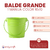 Balde Grande 1 manija Color 10x10 - CandyCraft Souvenirs en Once