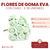 Flores de Goma Eva con cabo x 36 Unidades en internet