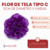 Flores de Tela Tipo C x unidad - comprar online