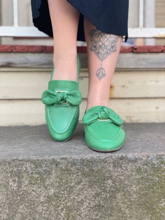 Mocassim TOP verde - loja online