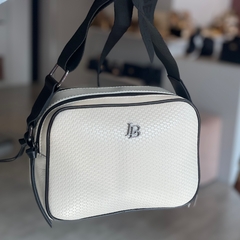 Bolsa Theodora Off White And Black