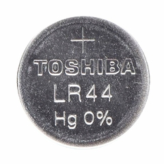 Kit bateria botão lr44 alcalina 1,5v Toshiba - comprar online