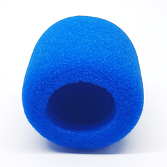 Espuma Microfone Sm58 70x62x33mm (Unidade) Azul - comprar online
