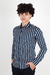 Camisa Lined Blue en internet