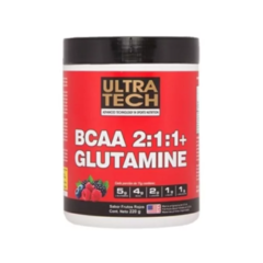 BCAA 2:1:1+ GLUTAMINA ULTRA TECH 220 GR.