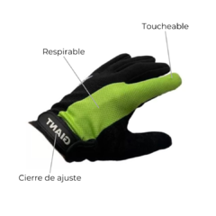 GUANTES PARA CICLISMO GIANT GEL - comprar online