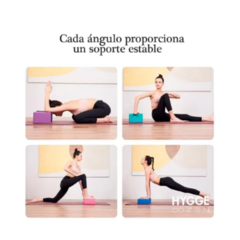 Bloque Ladrillo Yoga Pilates Rehabilitación Flexibilidad — Lemau