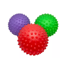 PELOTA INFLABLE CON PINCHES 9 CM