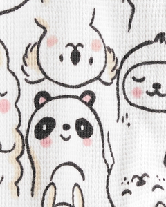 Macacão Carters em algodão com pézinho - Animais (Lançamento) - comprar online