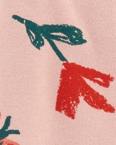 Macacão Carters em algodão com pezinho - Floral (Nova Coleção) - comprar online