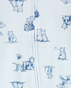 Macacão Carters em algodão com pézinho - Ursinho (Nova Coleção) - comprar online