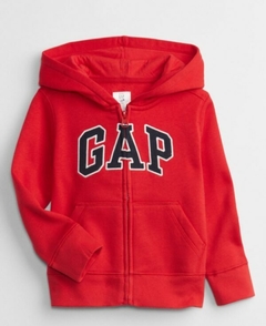 Moletom GAP Logo com capuz - Vermelho