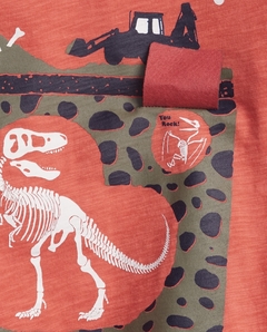 Camiseta manga longa GAP - Dinossauro - comprar online