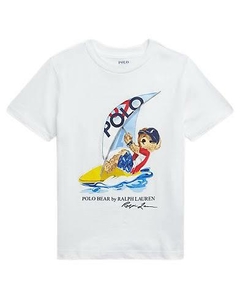 Camiseta manga curta Polo Bear by Ralph Lauren - Branca