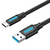 Cabo USB C 3.0 Rapido Carregamento Celular 25cm Vention