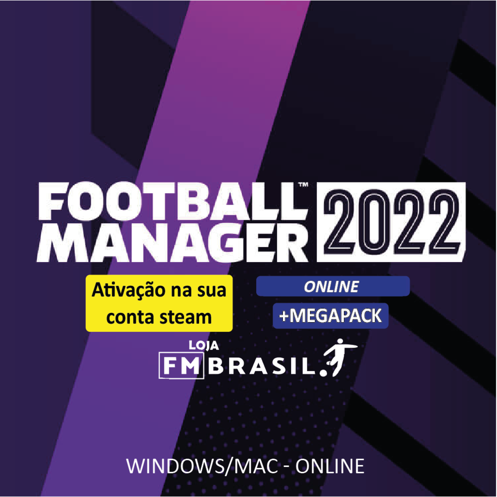 Football Manager 2022 + Editor + Brasil Mundi Up - Steam - DFG