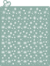 Stencil para bolo Flocos de neve geométricos Meu Estêncil 