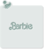 stencil para Biscoito Logo Barbie 1975 Meu Estêncil