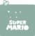 stencil para Bolo Logo Super Mario Meu Estêncil