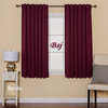 Juego De Cortinas Blackout Textil 150cm Largo Presillas Oculta - comprar online