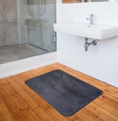 Alfombra De Baño 40 X 60 Antideslizante Modernas Suave Lisa - comprar online