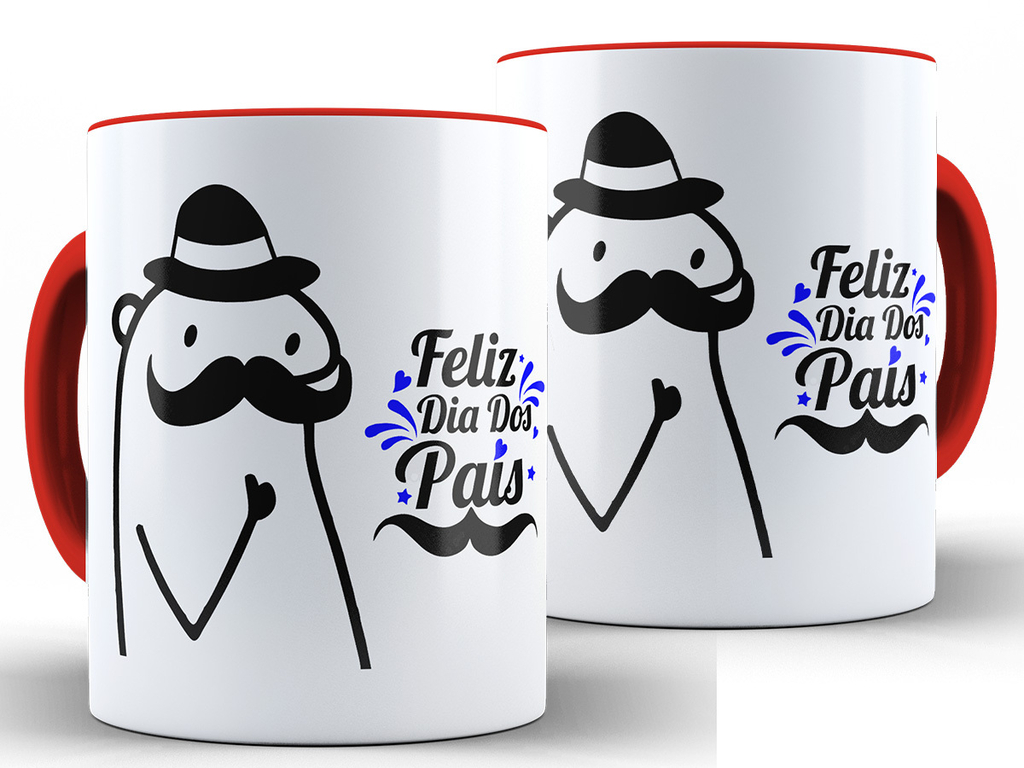 Caneca de Cerâmica Personalizada Flork Memes