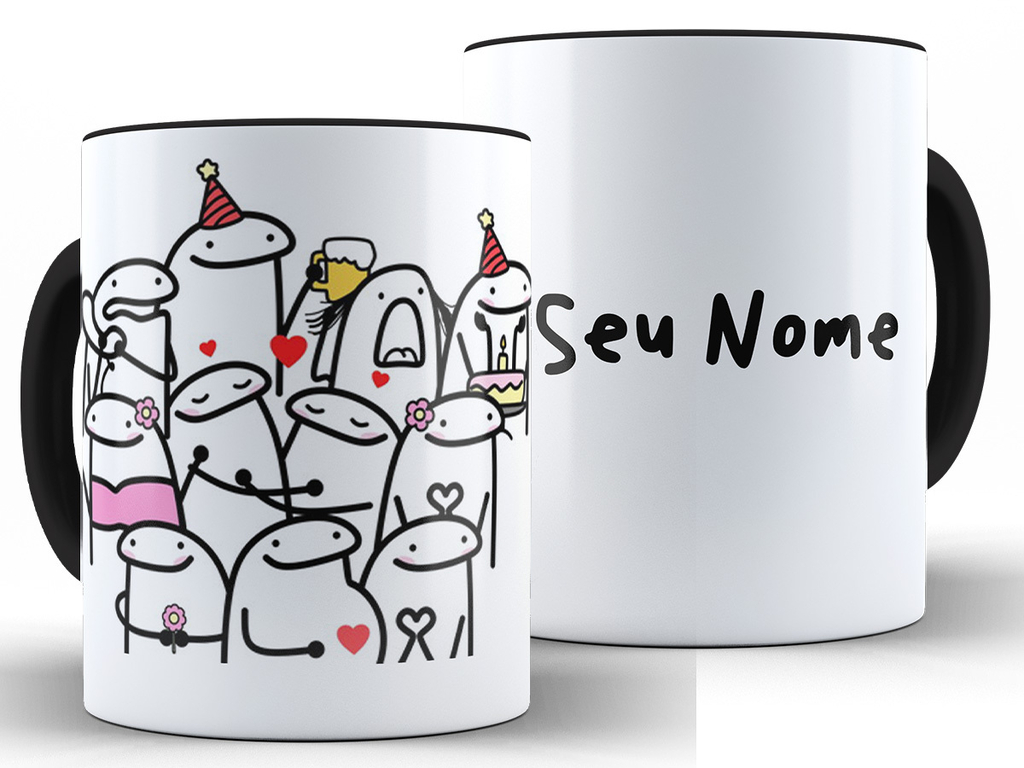 Caneca Personalizada Flork Meme 325ml